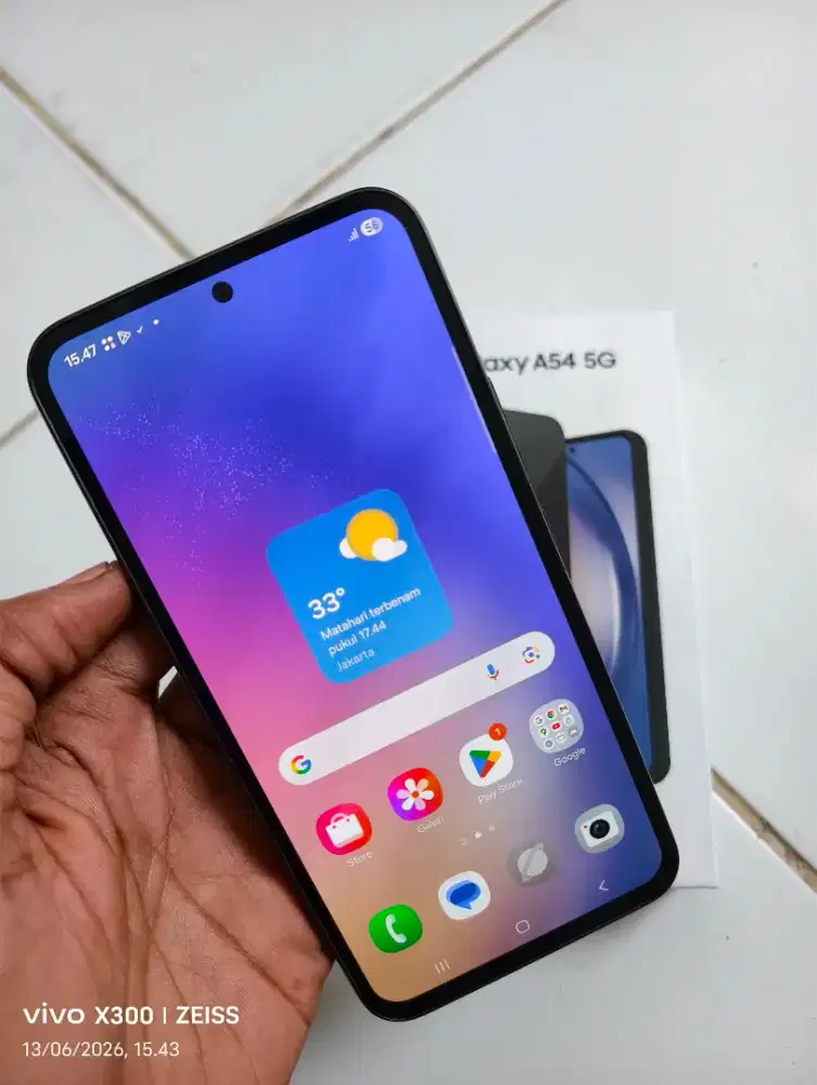 Samsung A54 (5G) 8/256 fullset, nominus