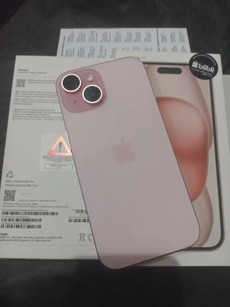 iPhone 15 128 gb iboxx fullset