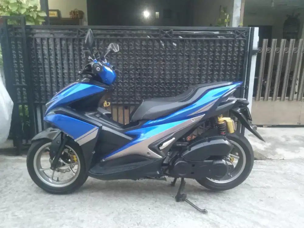 Yamaha Aerox Tahun 2017 ABS Keyless KM Low Verry Good Condition