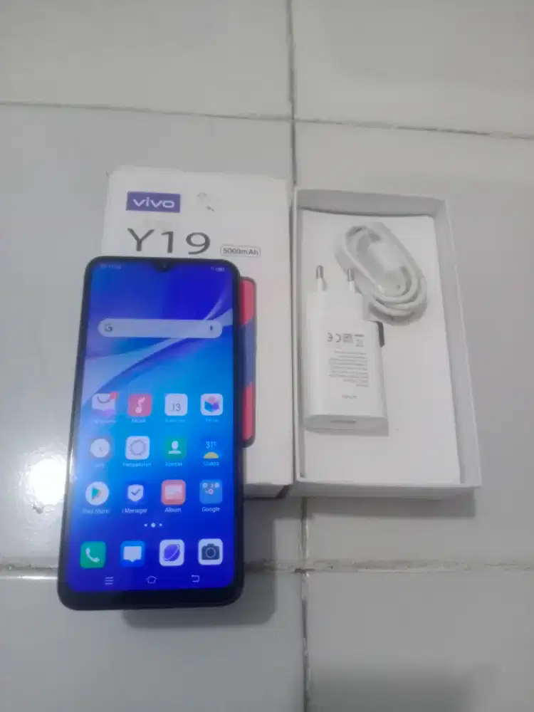 VIVO Y19 Ram 8GB fulset