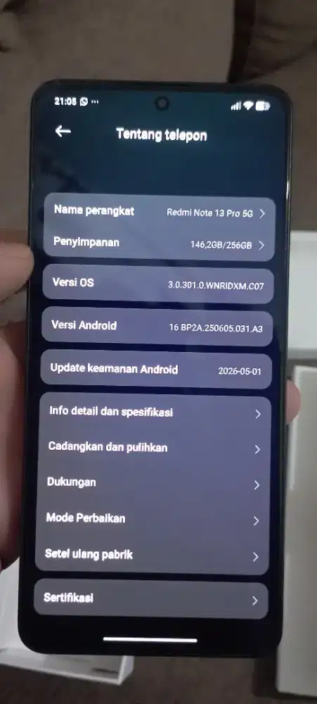 Redmi Note 13 pro 5G 256