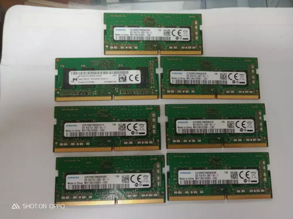 Jual RAM 4GB DDR4 CABUTAN LAPTOP Second Normal LANCAR JAYA Minat7