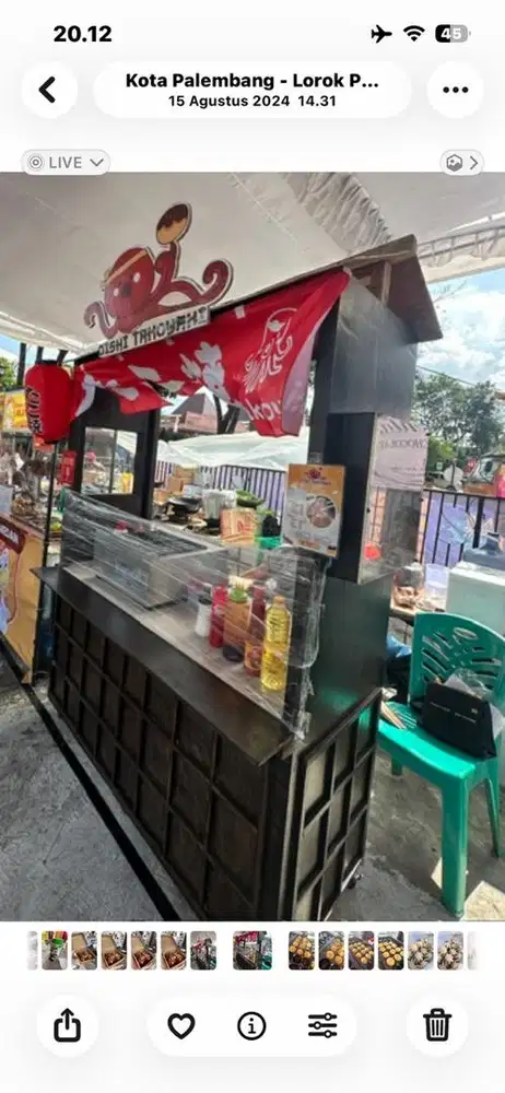 Stand jualan - murah dan masih ok