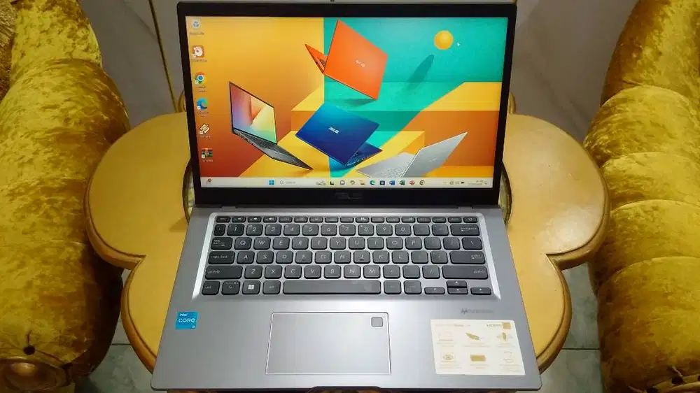 Laptop Seri Baru Siap Kuliah Zoom Asus Core i3 1115G4 Ram 8GB SSD256GB