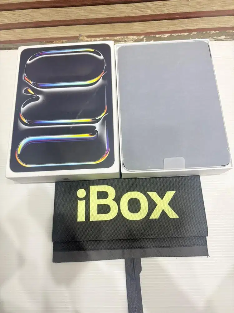 Ipad pro m4 256gb 11inc wifi only ex ibox buka segel only tidsk pakai