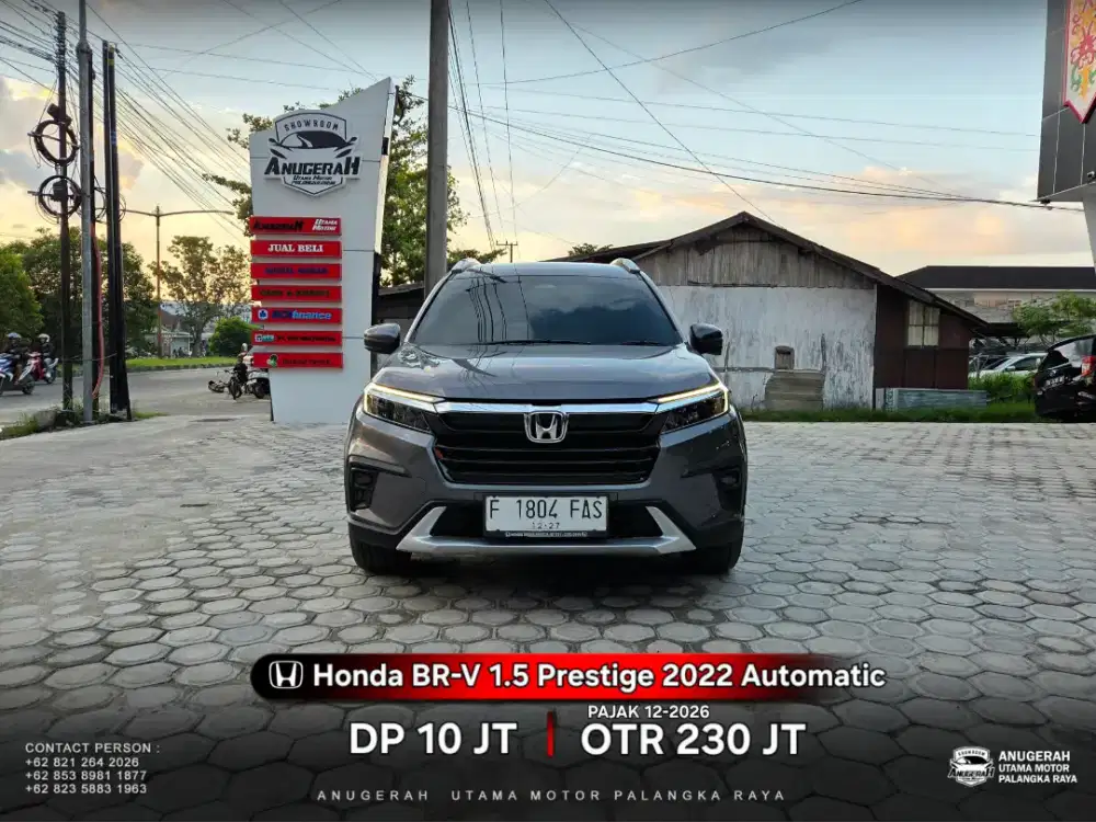 Dp 10jt BR-V 1.5 Prestige Sensing 2022 Automatic
