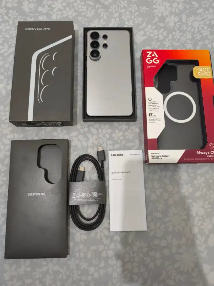 Samsung S26 Ultra 12/512GB Resmi SEIN Fullset ori Like New