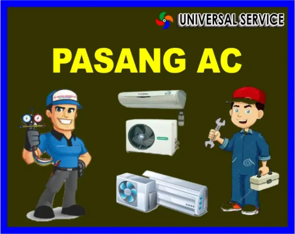 Cuci dan servis ac