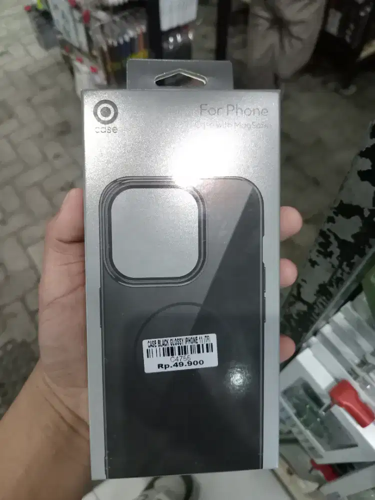 CASE BLACK GLOSY IPHONE 11 ATLANTIS DAHSYAT