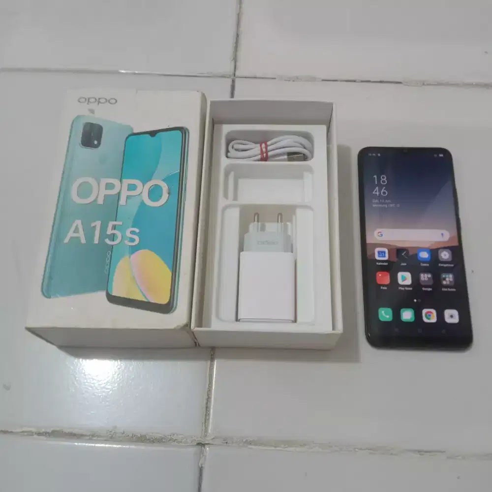 OPPO A15s Ram 6/128GB fulset