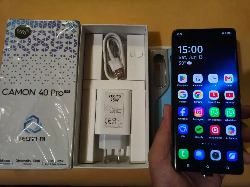 Tecno Camon 40 Pro 5G istimewa like new