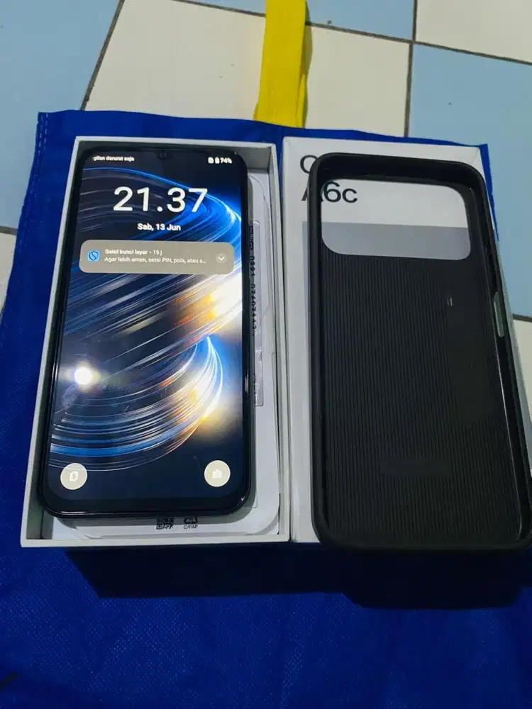 Di jual hp bekas 1 minggu oppo A6c