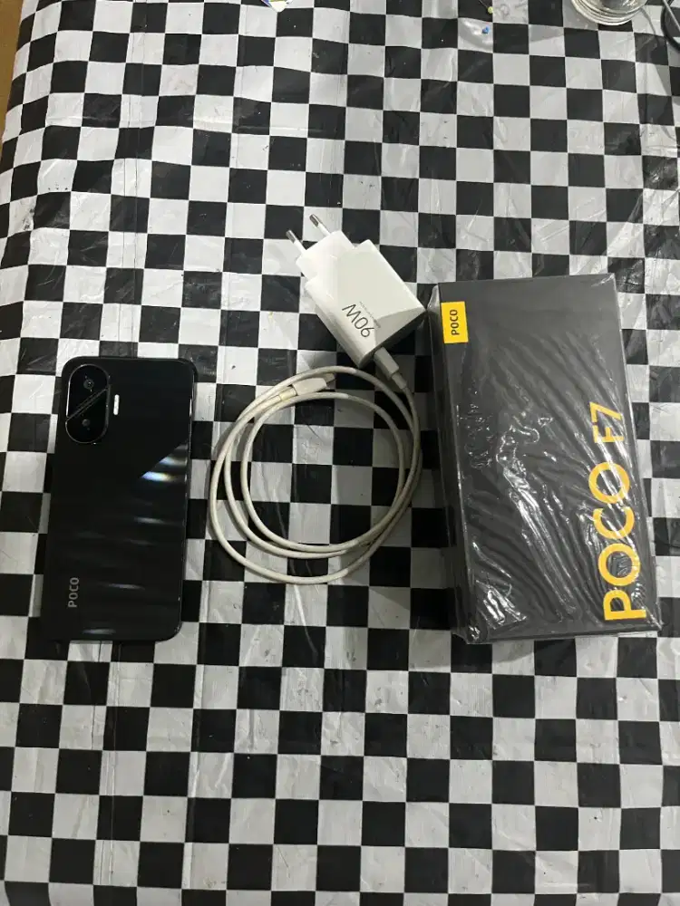 POCO F7 HITAM 12/512gb