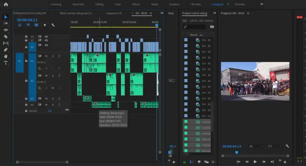 Mencari lowongan pekerjaan Video editor