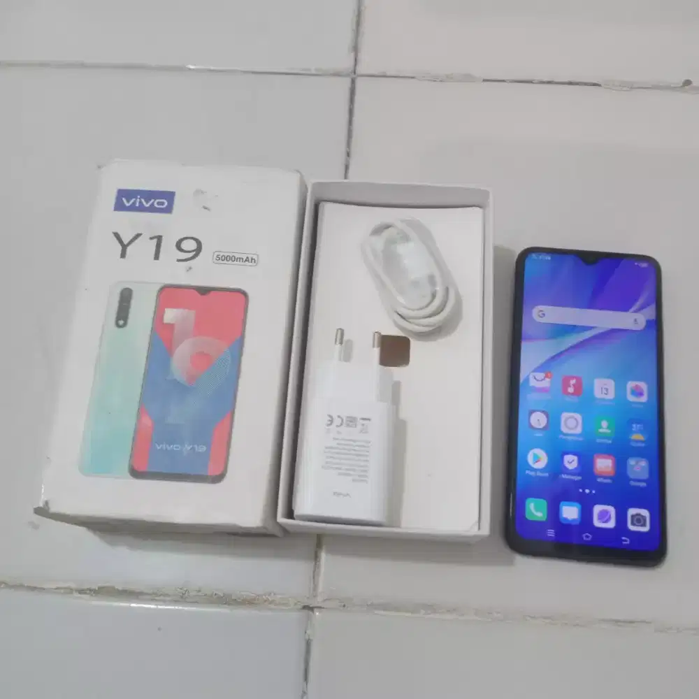 VIVO Y19 Ram 8GB fulset
