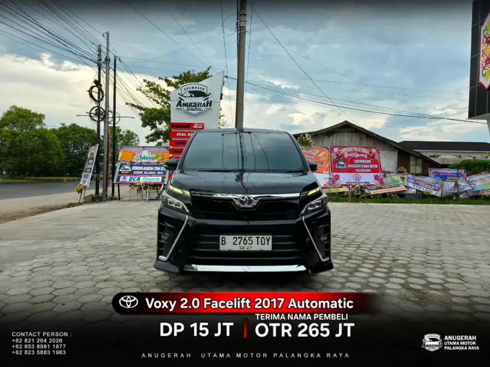 Dp 15jt Voxy 2.0 Facelift 2017 Automatic