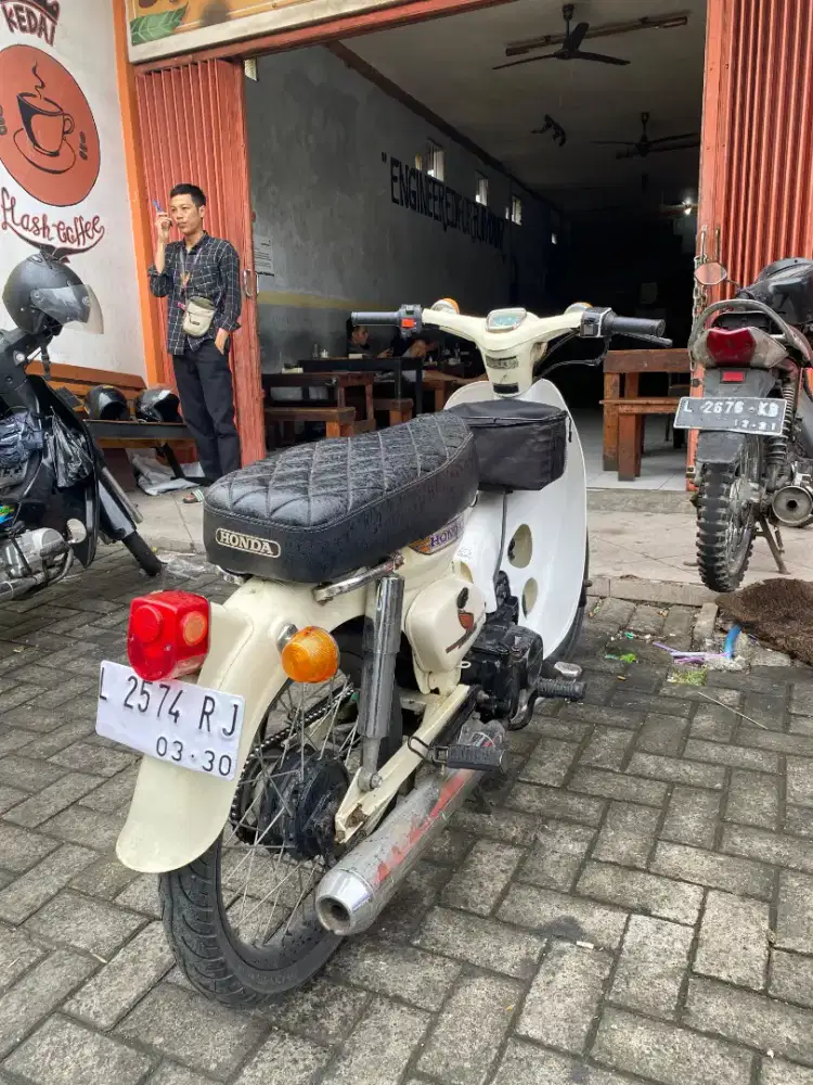 Jual Honda C70 Klasik Original, Surat Lengkap