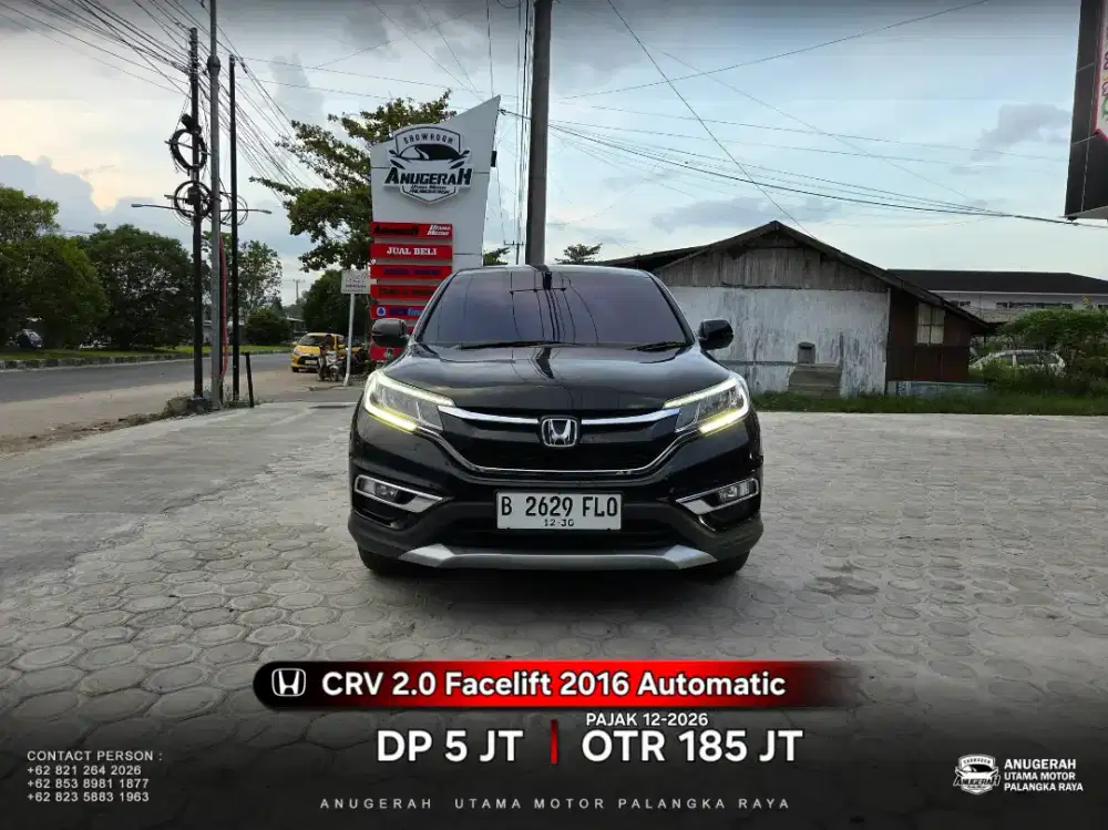 Dp 5jt CR-V 2.0 Facelift Automatic
