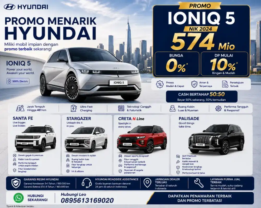 PROMO IONIQ 5 NIK 2024