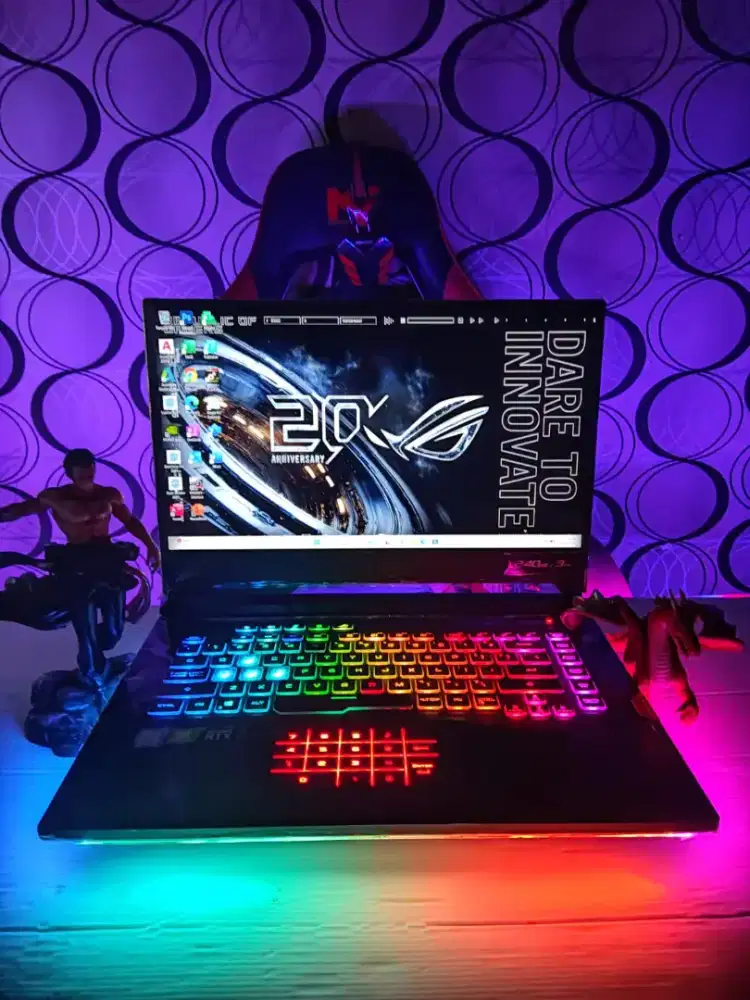 LAPTOP ASUS ROG G531GV-308 STRIX III RAM 16GB SSD 512GB NVIDIA RTX