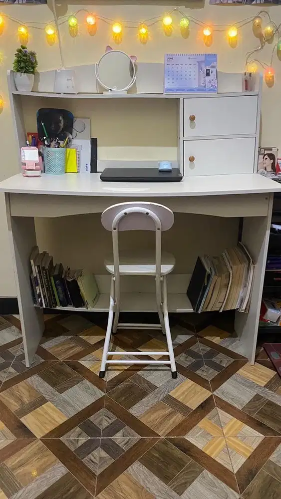 Meja + Kursi belajar, kerja multifungsi (100 x 48 x 120)