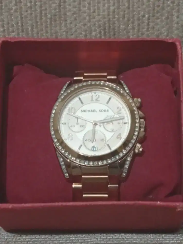 Jam Tangan MK (Michael Kors) Rosegold Ori