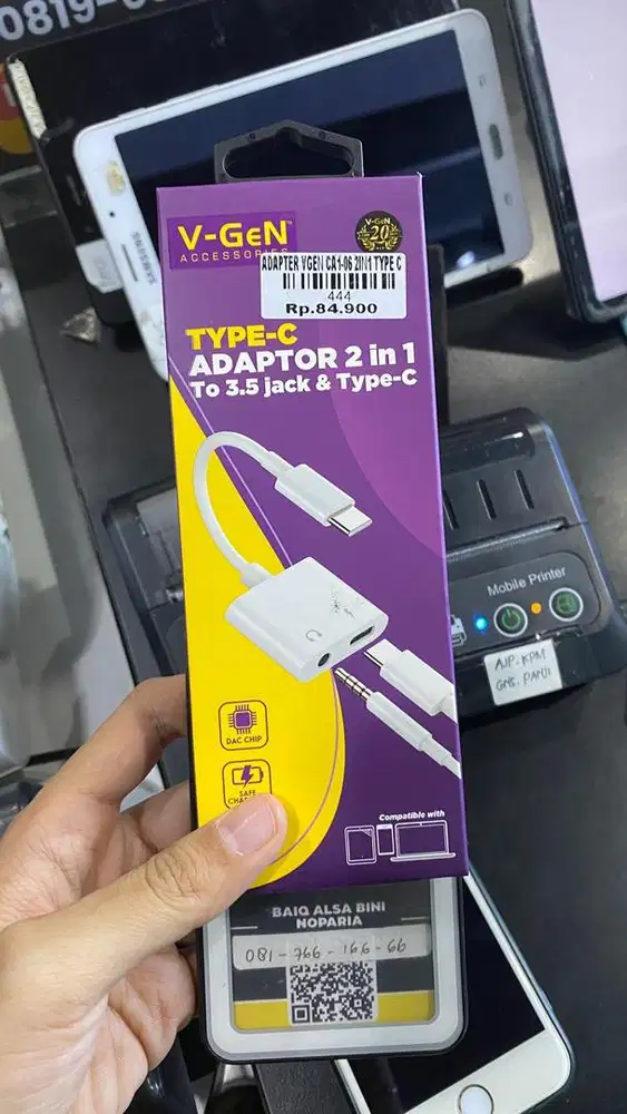 ADAPTER VGEN CA1 -06 2IN1 TYPE C