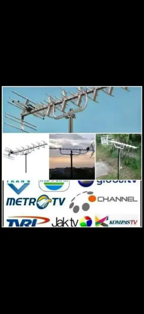 Pemasangan antena TV lokal