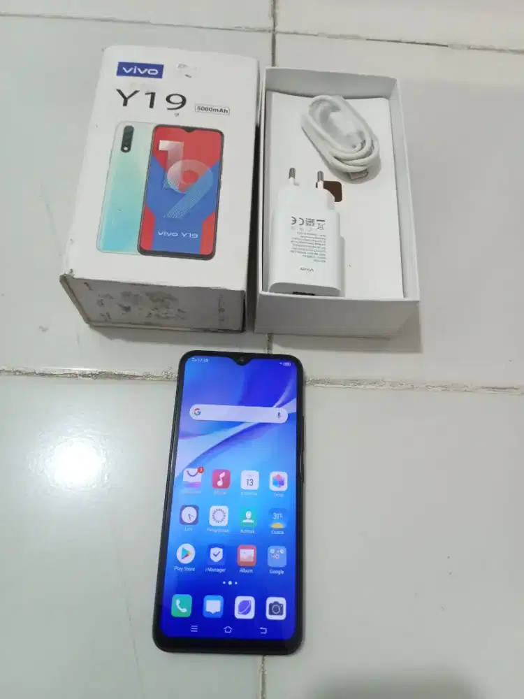 VIVO Y19 Ram 8GB fulset