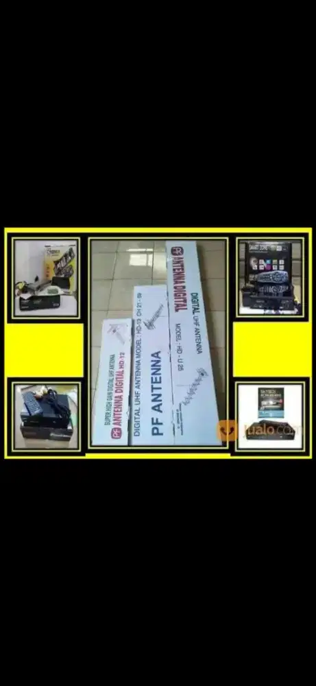 Paket hd 12 antena lokal