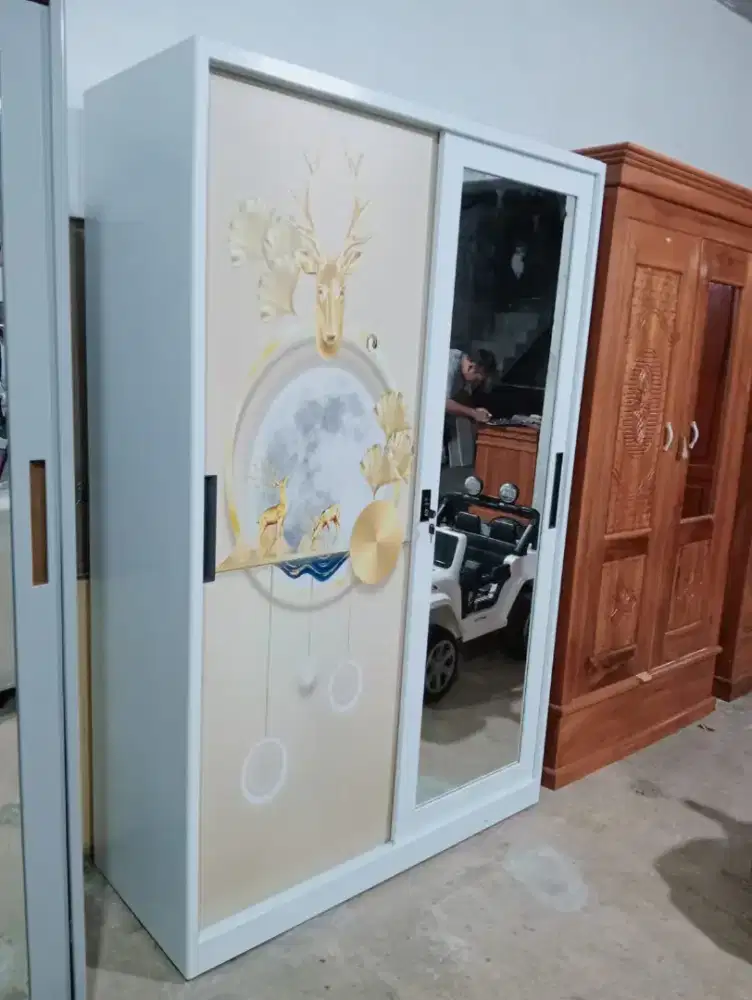 Lemari Besi 2pintu 120x50x185cm