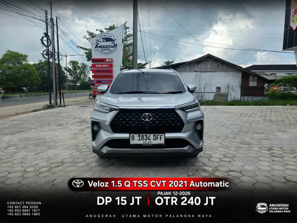 Dp 15jt Veloz 1.5 Q TSS CVT AT 2021 Pjk 12-2026
