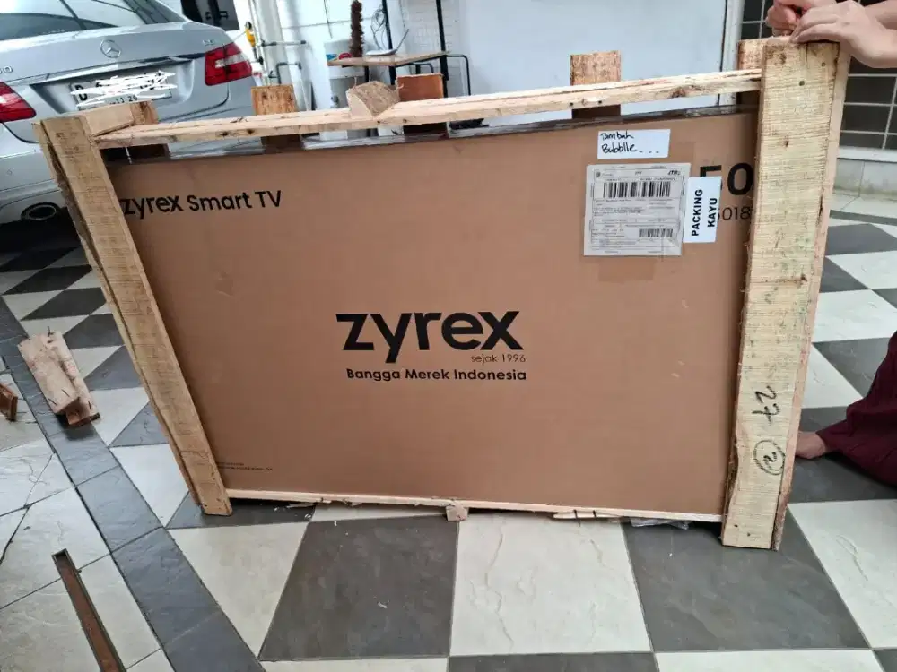 JUAL TV ZYREX smart tv 50inch A5018 4K UHD Brand new in box
