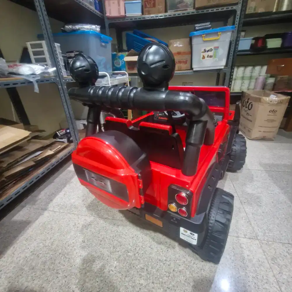 MOBIL MAINAN ANAK JEEP KONDISI NEW