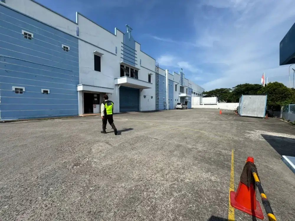 Lahan Ex Pabrik Batching Plant di Deltamas Cikarang Pusat Siap Pakai