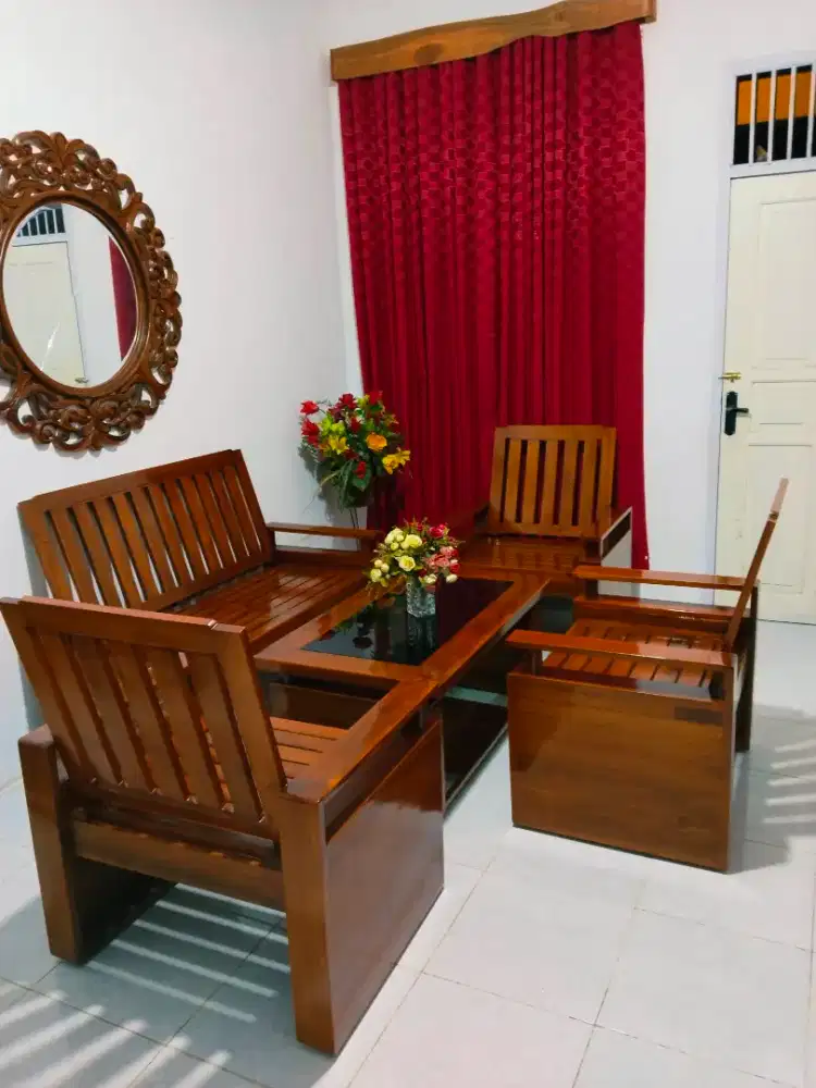 KURSI SET JEPARA BARU JUAL RUGI