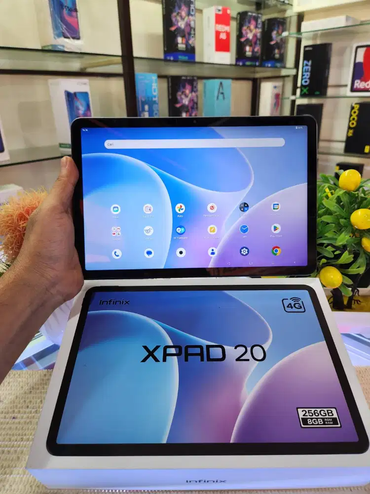 Infinix Xpad 20 Ram 8+8Gb/ 256Gb Fullset Mulus Original 100% Bergarans