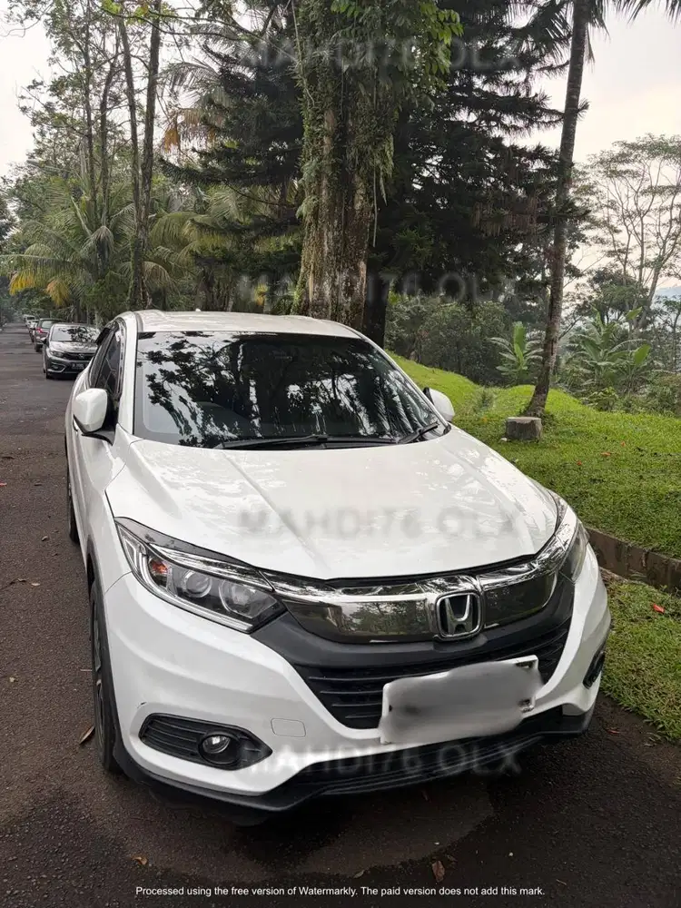 Honda HRV HR-V 1.5 E CVT 2020 Putih km kecil