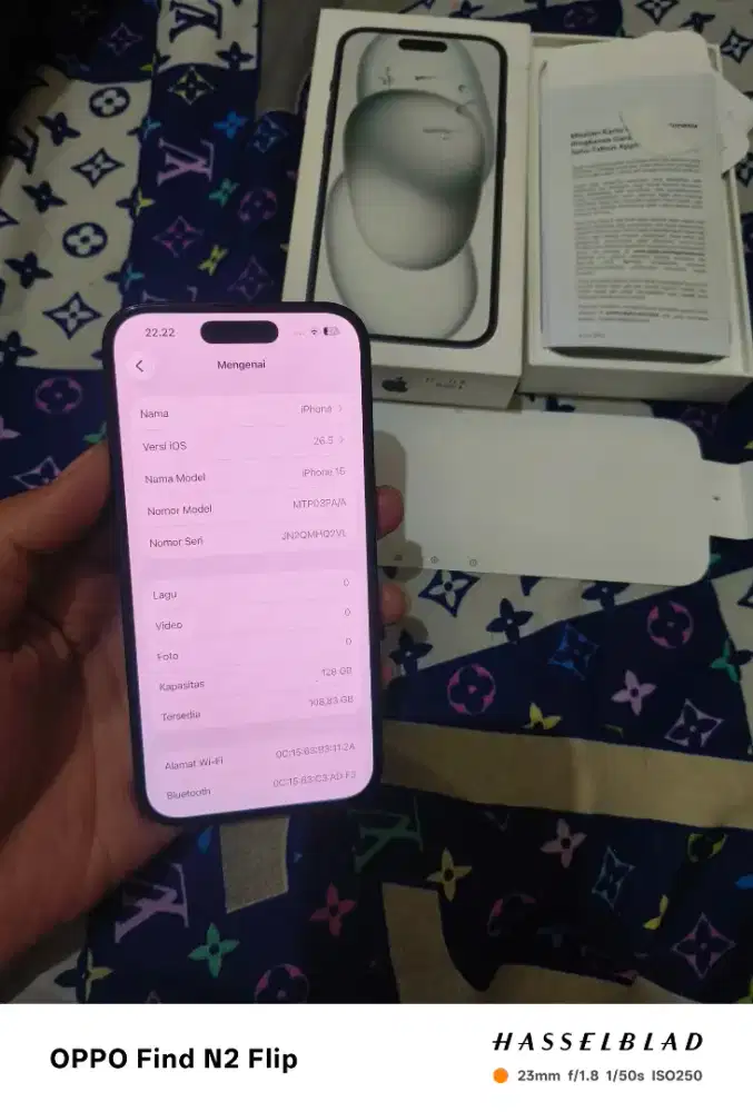 Iphone 15 128gb ibox