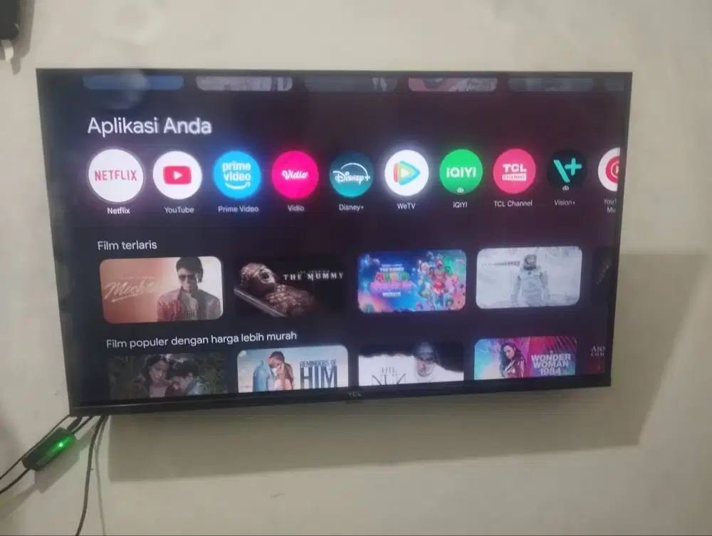 QLed GoogleTv TCL 32inch