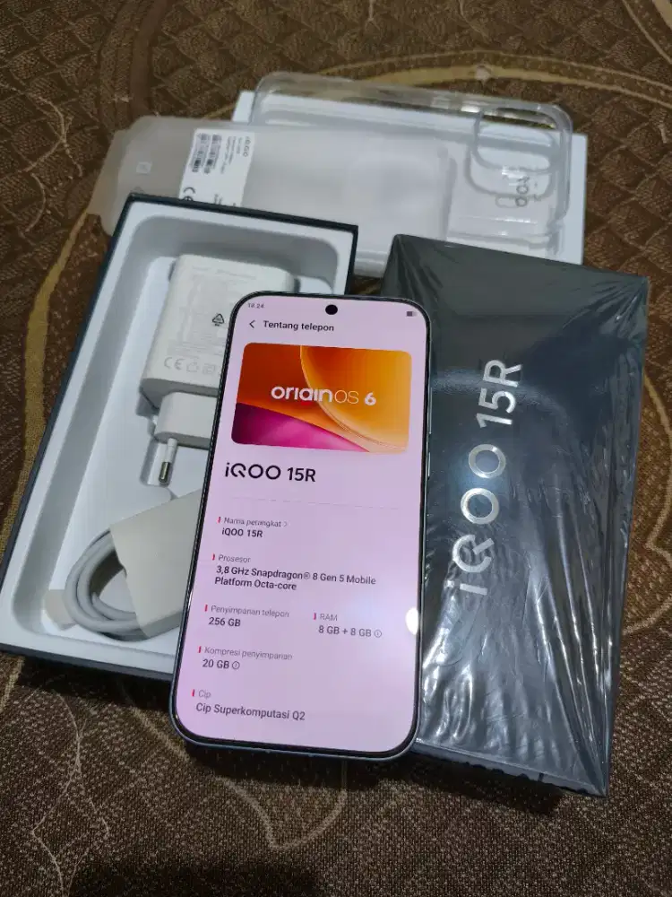 IQOO 15R 8/256 BNOB LIKE NEW