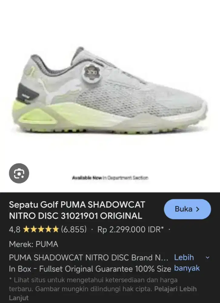 Sepatu Golf Puma ShadowCat Nitro Disc Boa