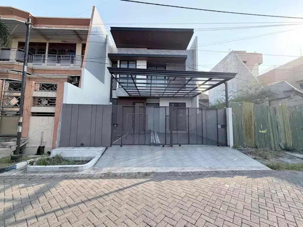 BARU GRESS ‼️Jual Rumah Manyar Kertoarjo lokasi elite Surabaya Timur