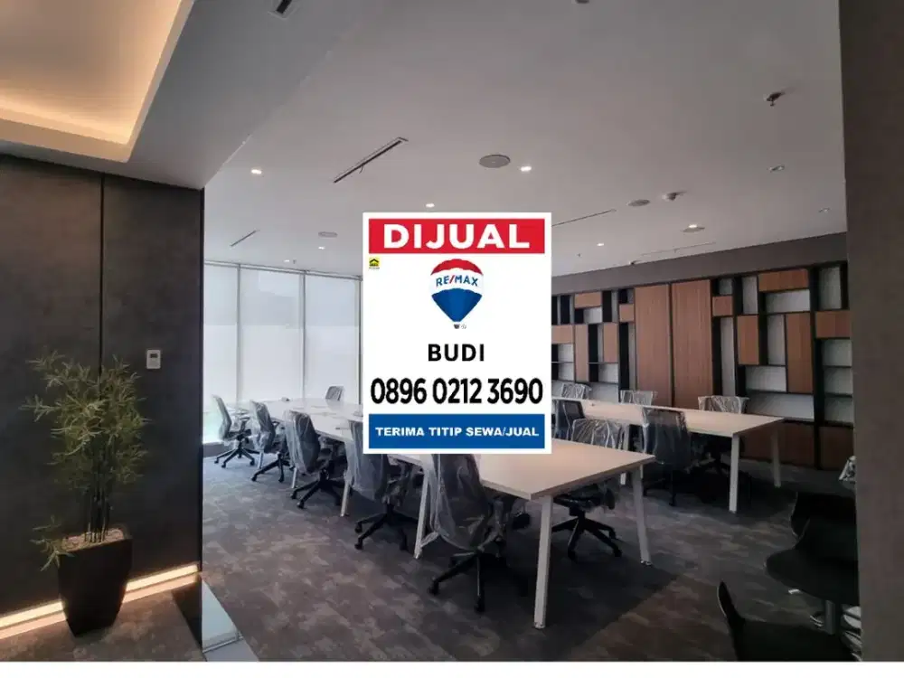 Dijual Office Space Kantor Gedung Gold Coast Office Pik Kamal Muara Penjaringan Furnish Lantai Rendah Rapih Siap Pakai LB 280, 29 M2