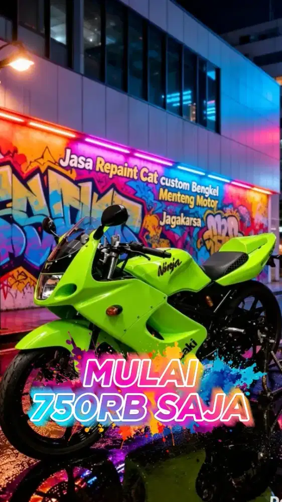 BENGKEL CAT MOTOR Custom