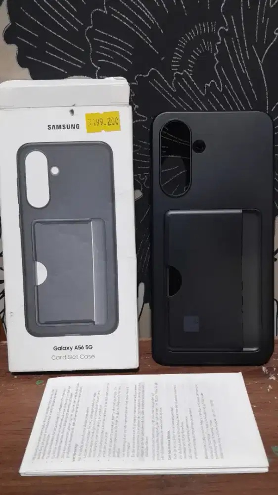CASING ORI SAMSUNG GALAXY A56 5G - CARD SLOT CASE
