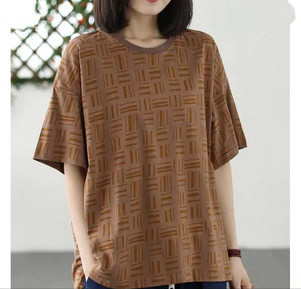 Atasan Kaos Wanita Jumbo
