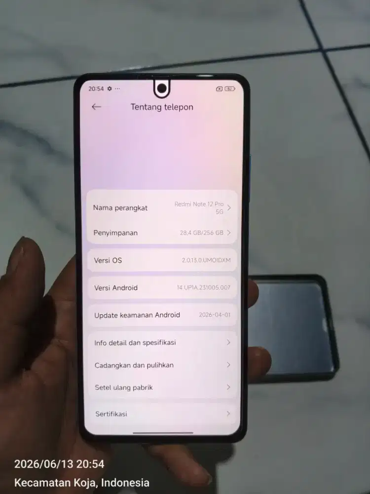 Redmi note 12 pro 5g