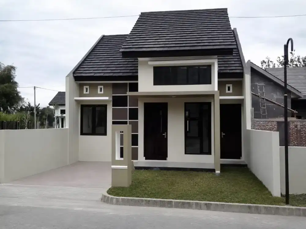 Rumah bebas banjir di tajur halang bogor jalan raya bomang