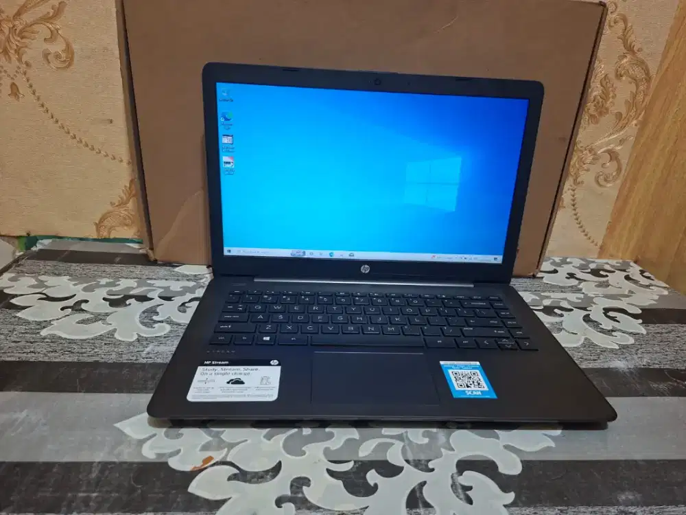 Laptop Hp Stream 14 Amd A4-9120e Radeon - 4GB -SSD 128GB + EMMC 32GB